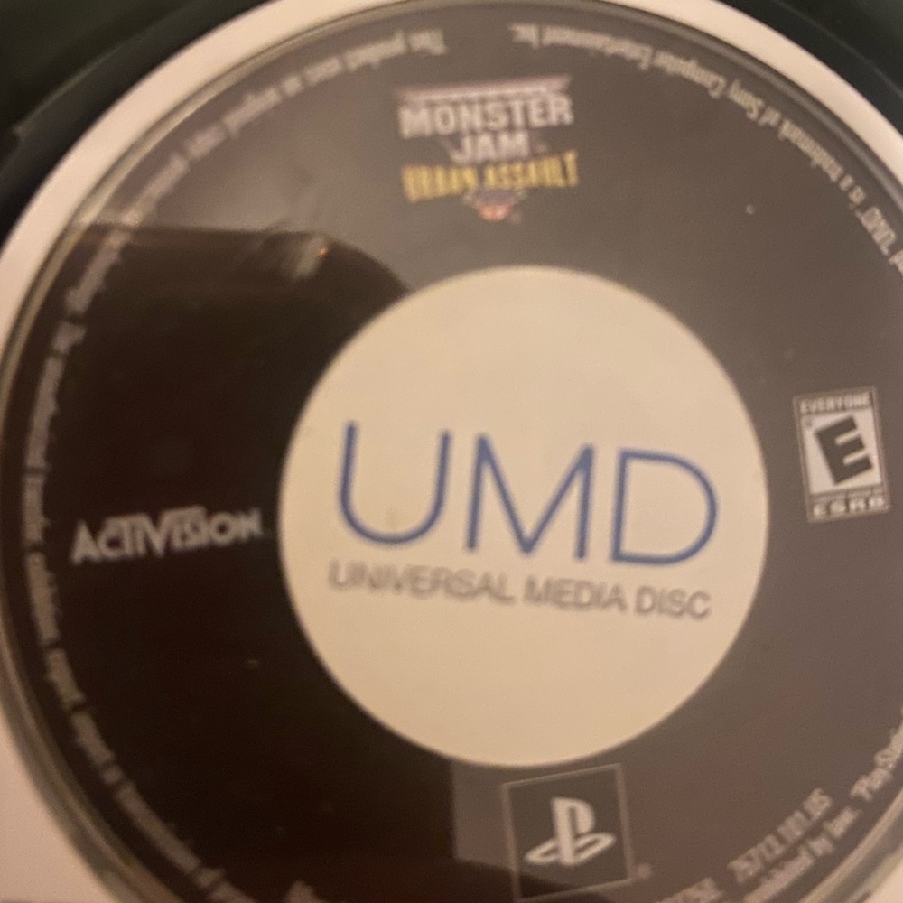 Monster jam psp